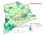 Figure 1.6.2: Indigenous population by dissemination area