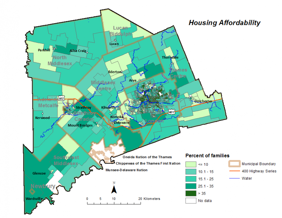 Figure 2.4.2: Housing affordability