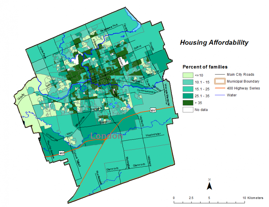 Figure 2.4.3: Housing affordability